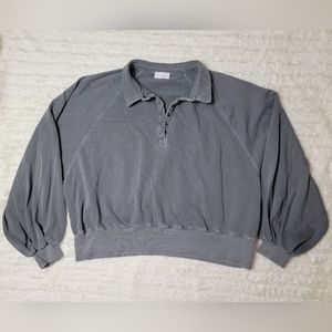 Pink Lily pullover sweater gray size L